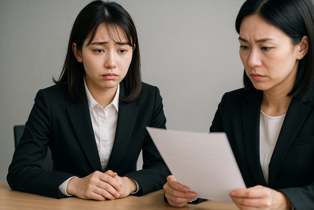 職場見学で落ちる確率は?
